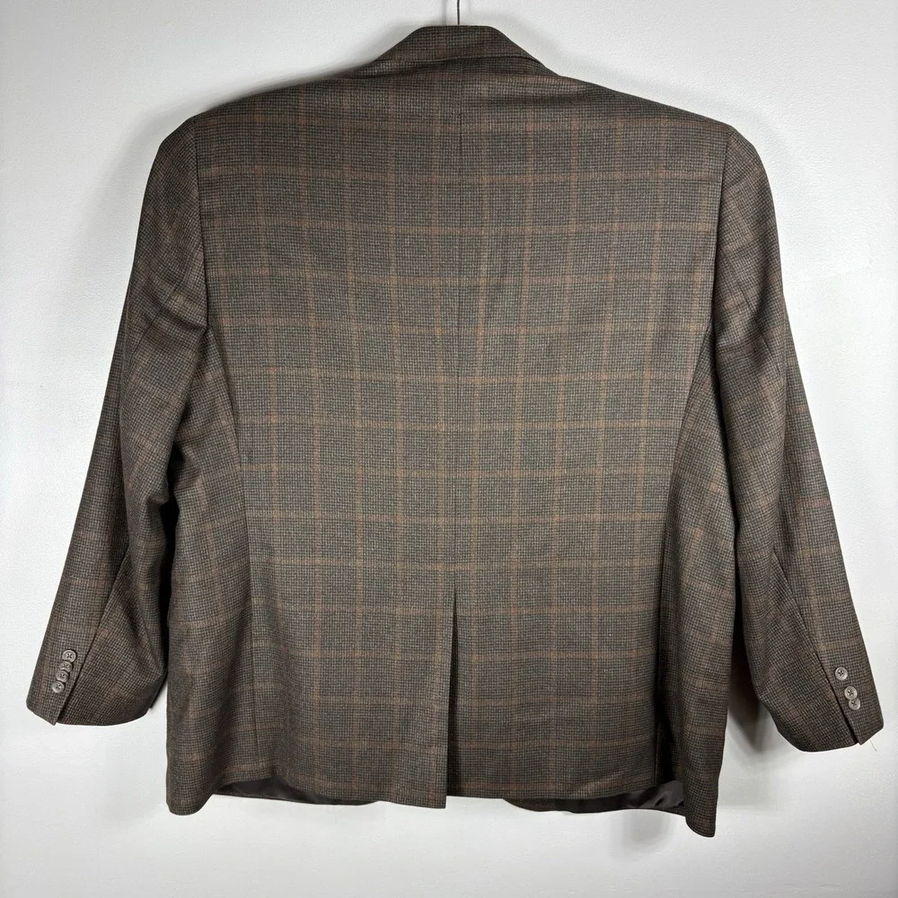 Cremieux Collection Men's 52R Loro Piana 100% Wool Denverwood Sport Coat Blazer